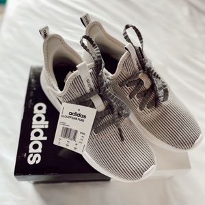 Adidas Cloudfoam Sneaker Raw Night Metallic, White